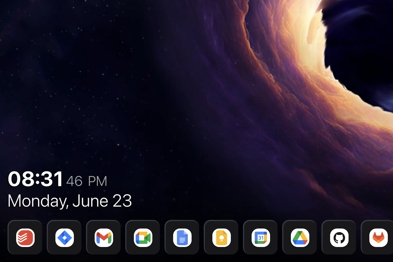 Pinned Apps