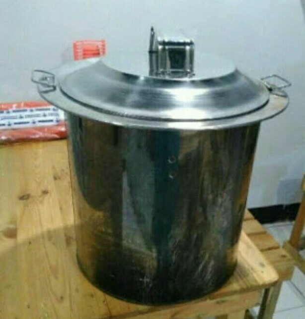 Jual Jual Dandang Sekat Mie Ayam Stainless 35cm Tong Bakmi Panci Soto