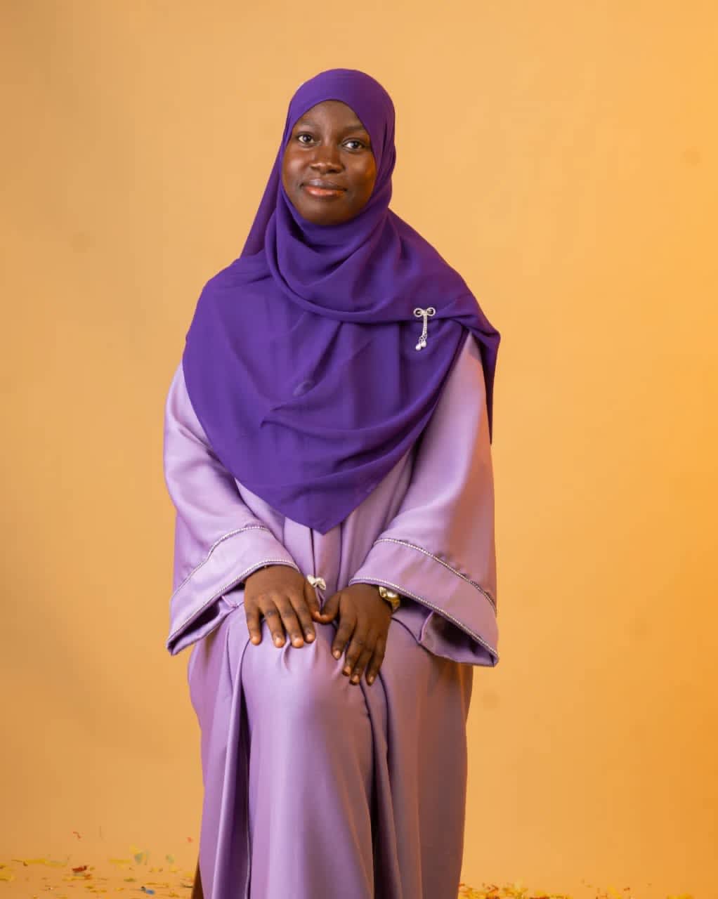 Gown and full jacket