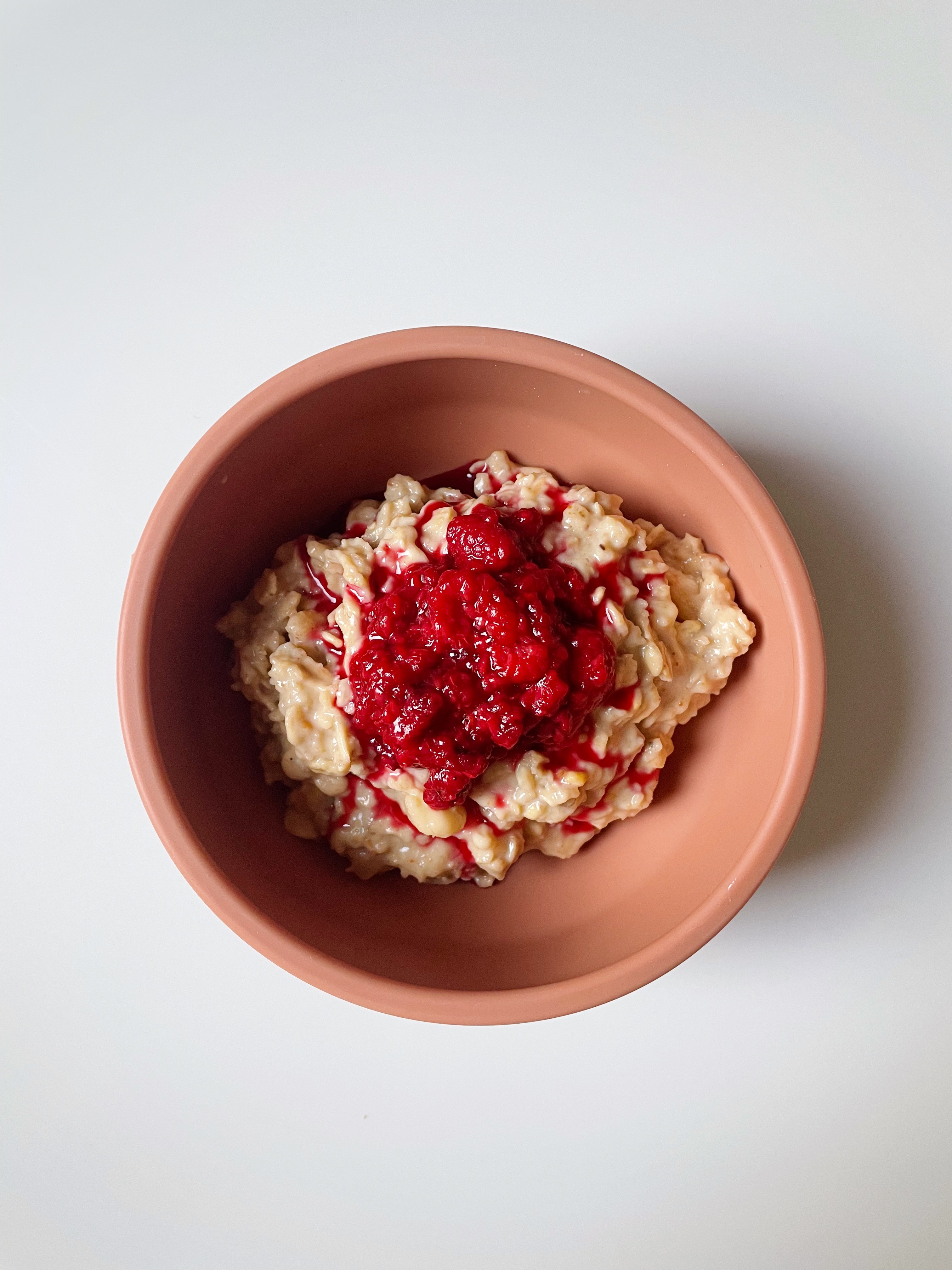 Havregrynsgröt med ägg