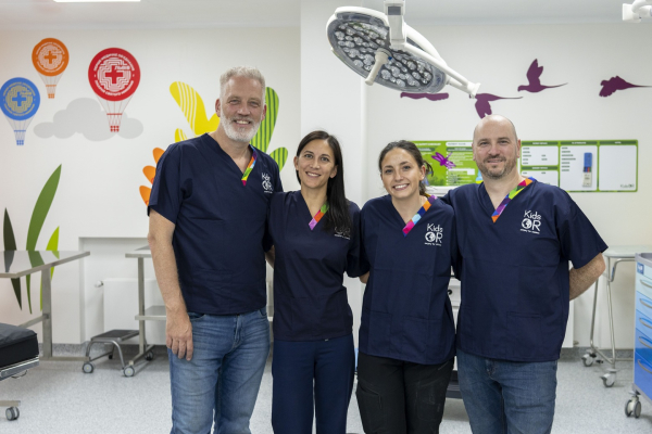 Historic installation completed by Kids Operating Room