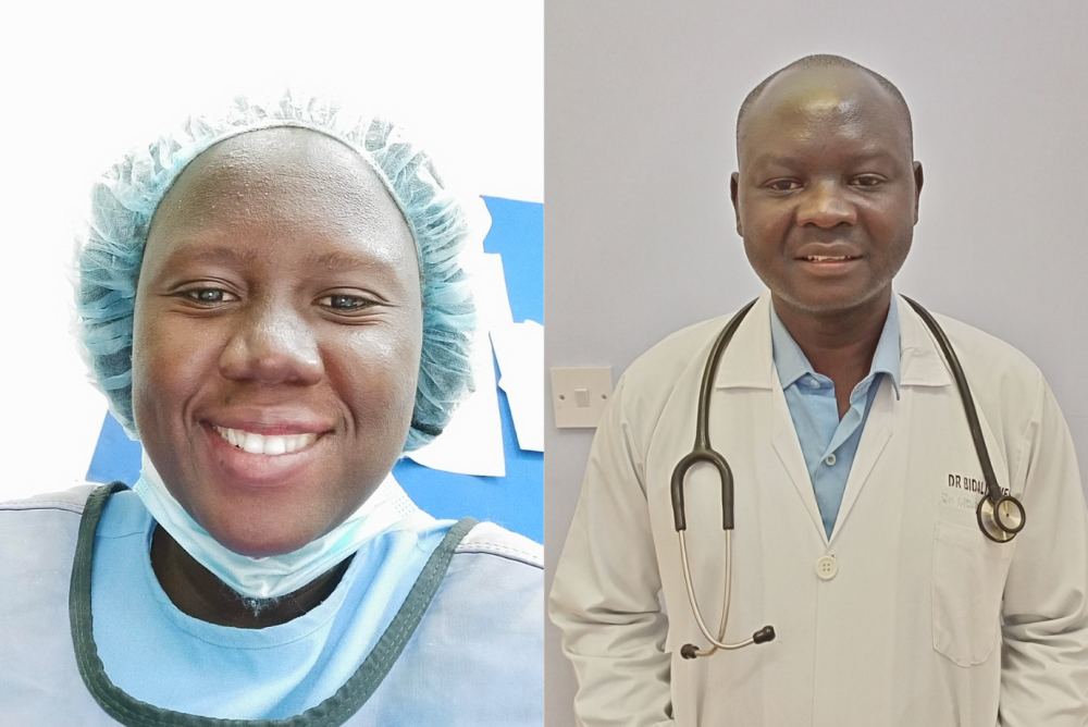 Dr. Betty Arkangelo & Dr. Bidali James.