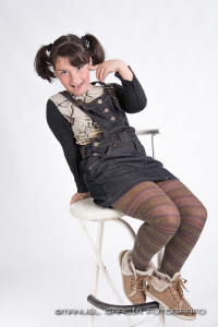 Fotografía de estudio con Jassmina.- Book infantil