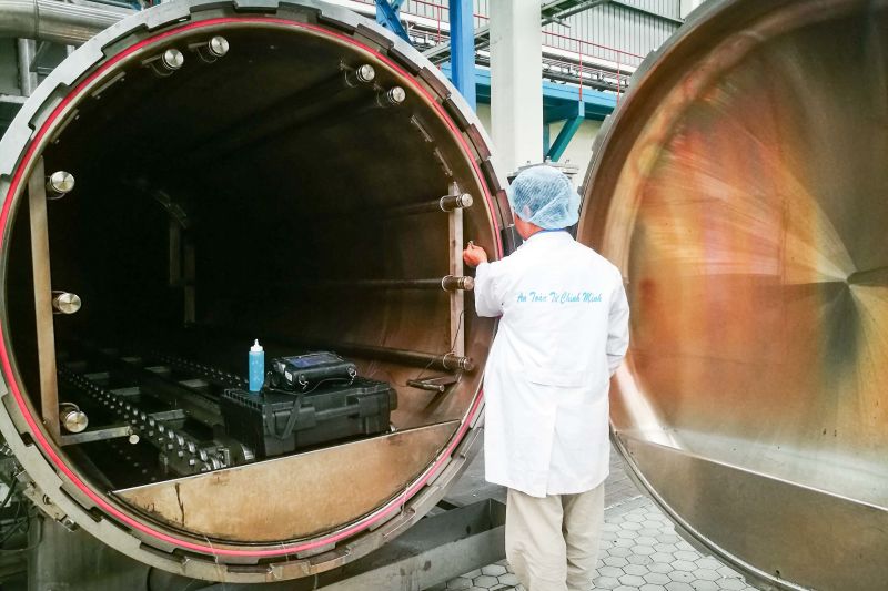 kiểm định bình chịu áp lực - siêu âm i nồi hấp