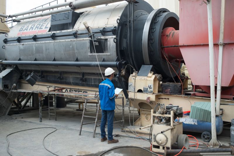 kiểm định trạm trộn bê tông nhựa nóng