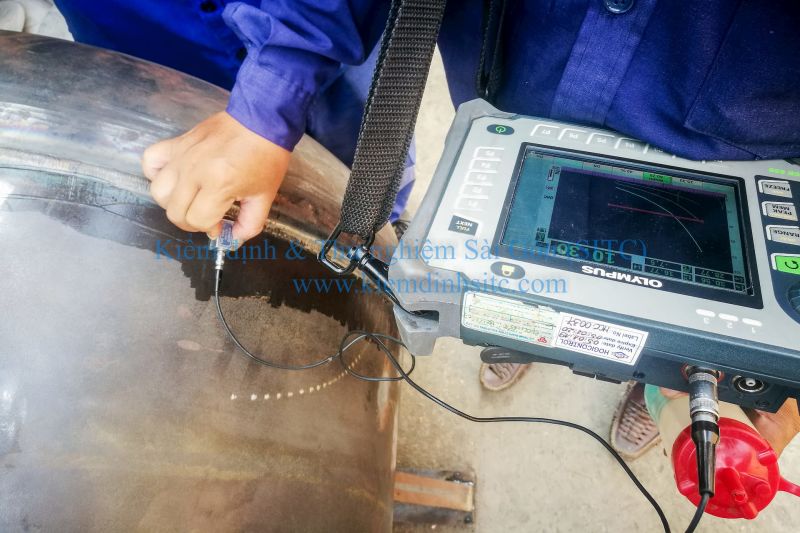 siêu âm kiểm định bình chịu áp lực