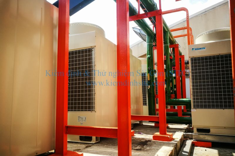 Kiểm định kỹ thuật an toàn hệ thống lạnh, hệ thống điều hòa không khí trung tâm