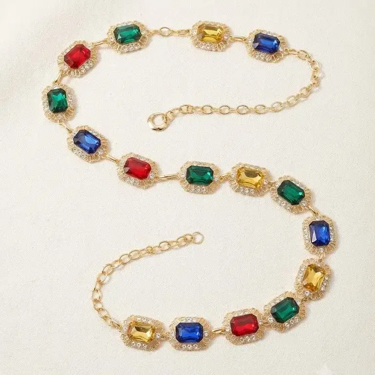 Boho Mosaic Waist Chain 1