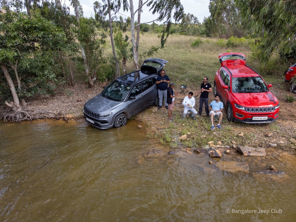 Bangalore Jeep Club Lake Trail