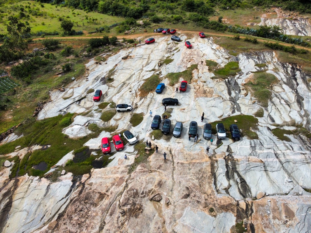 Bangalore Jeep Club Lake Trail