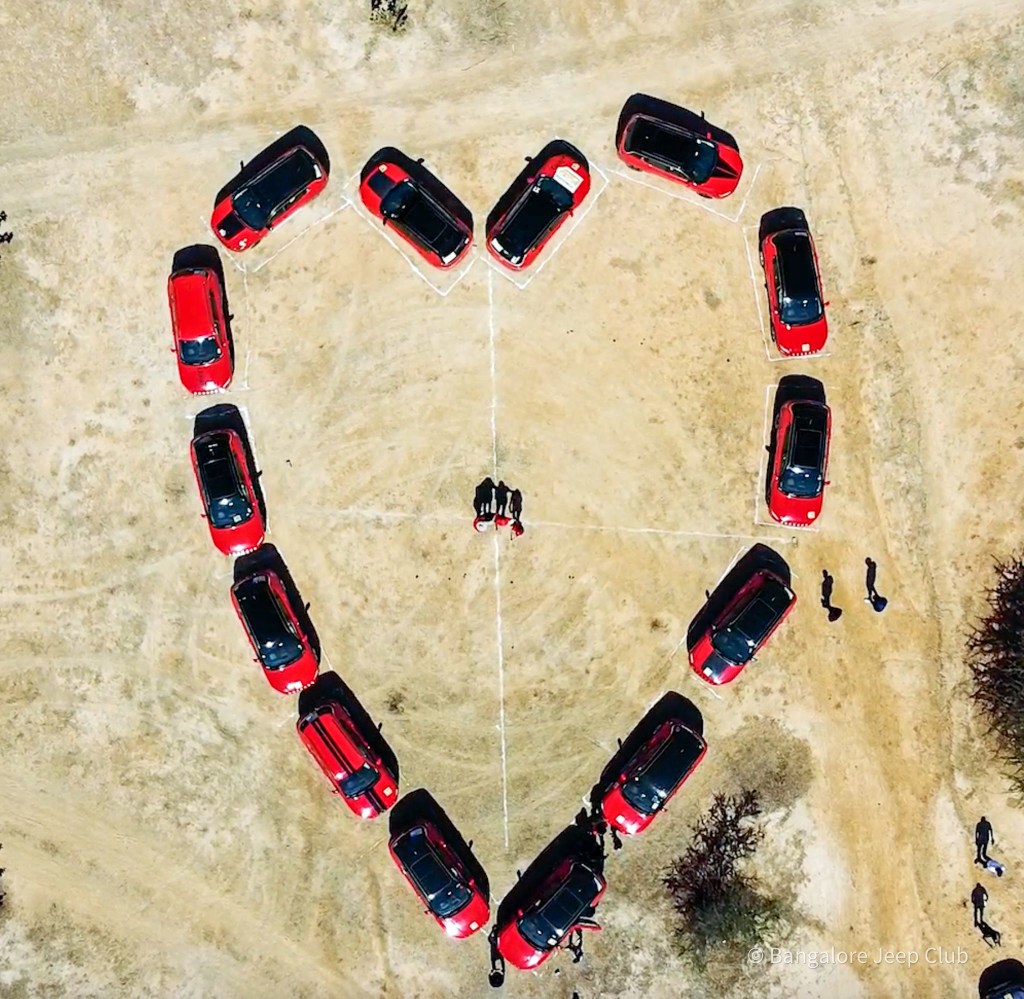Bangalore Jeep Club Valentines Day Trail Feb