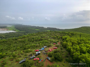Bangalore Jeep Club West Coast Trail Kumta Aug