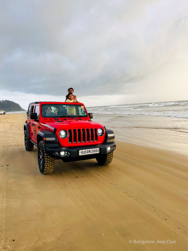 Bangalore Jeep Club West Coast Trail Kumta Aug