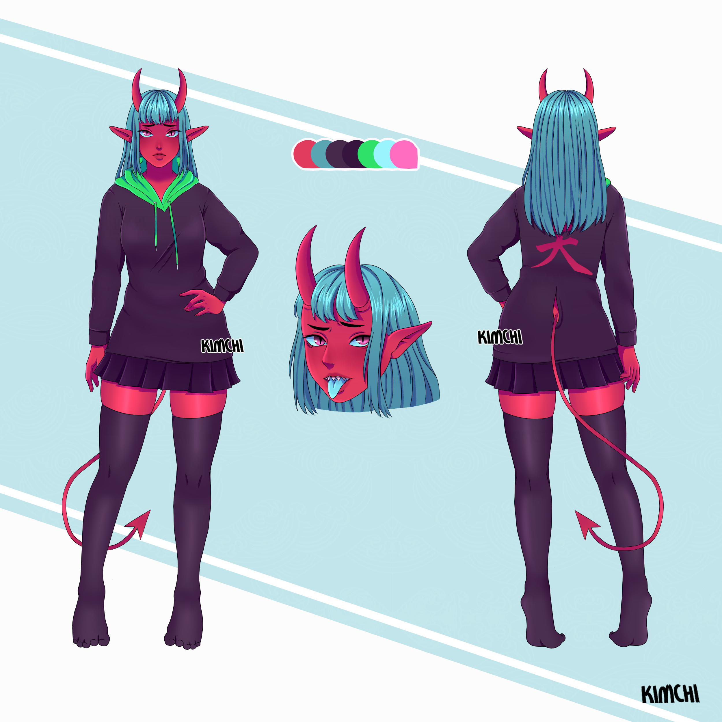 Vtuber ref-sheet commission