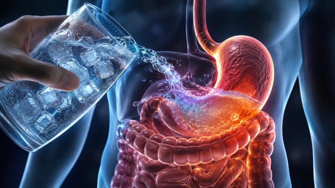What Really Happens When You Drink Cold Water After a Meal