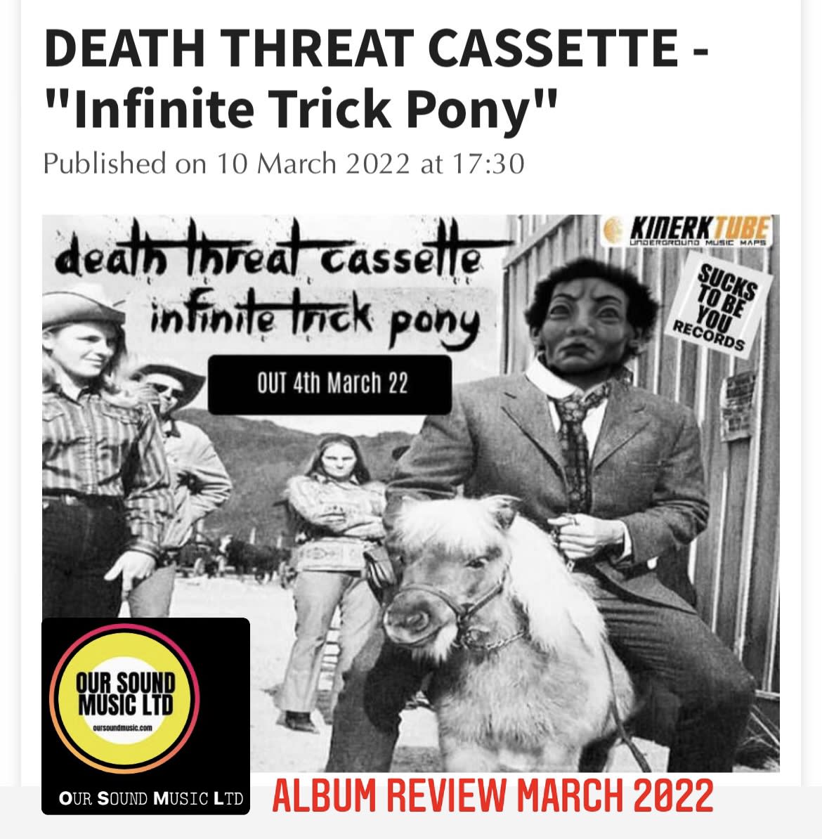 Death Threat Cassette