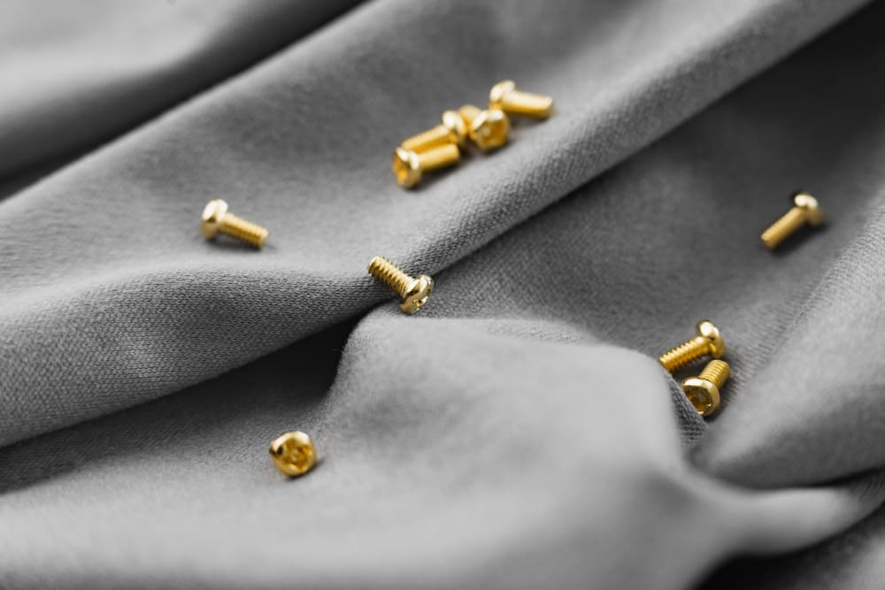 Durock stabilizer gold screws