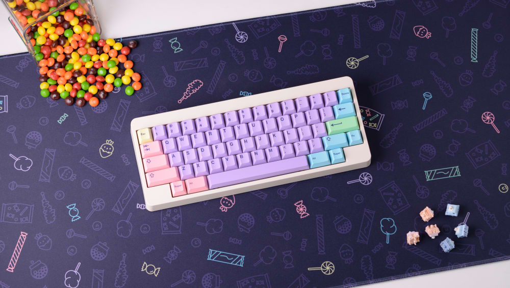 Candy Shop PBT keycaps