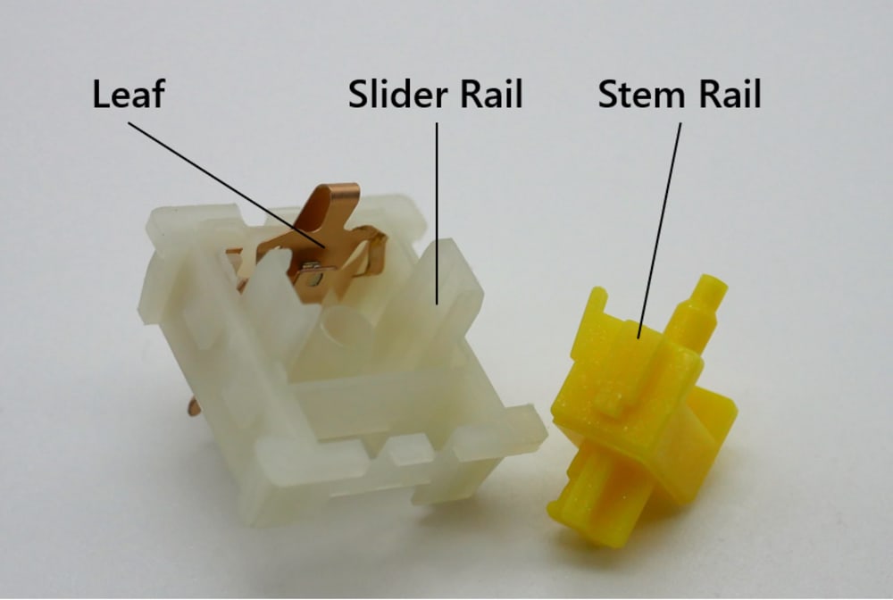 Switch Bottom Housing and Stem