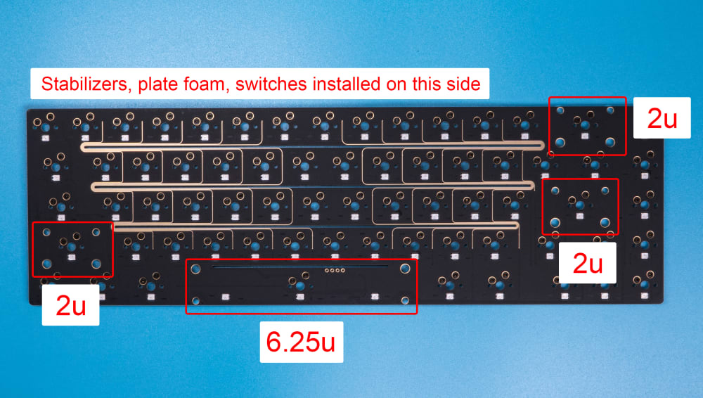 Hot-swap PCB