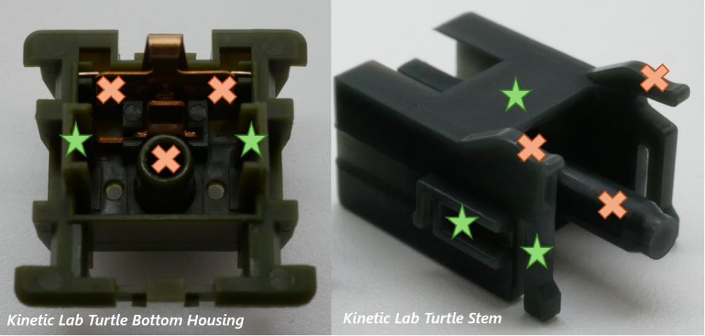 lubing stems and bottom housings.