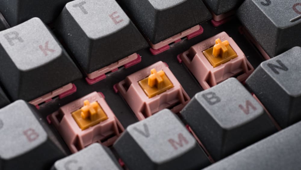 Gateron Mountain Top Switches Installed on Keyboard