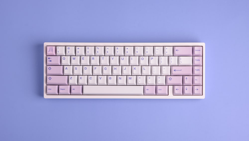 PolyCaps Hippo Dye-Sub PBT Keycaps