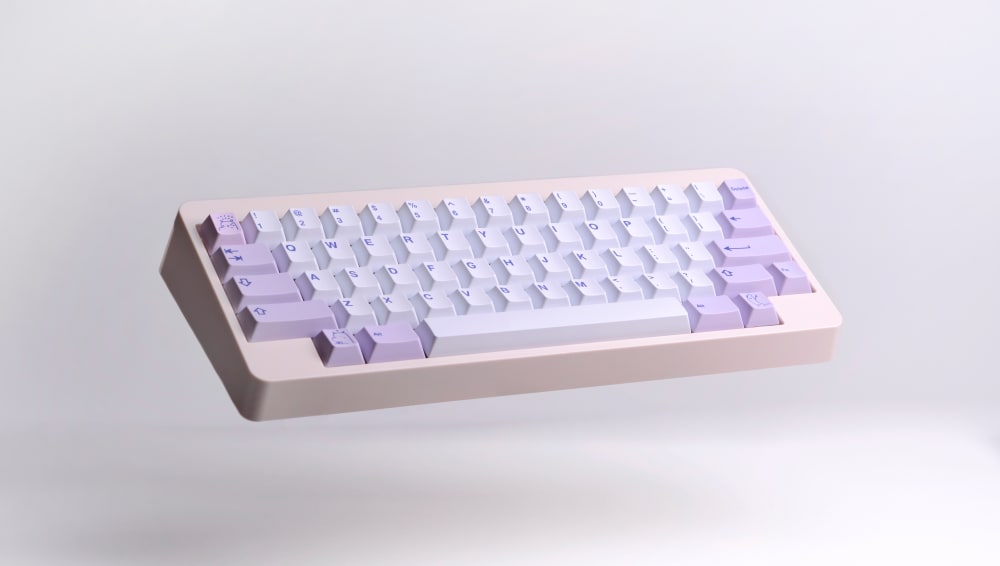 PolyCaps Hippo PBT Dye-Sublimated Keycaps