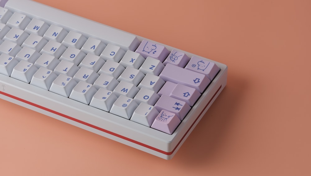 PolyCaps Hippo PBT Keycaps