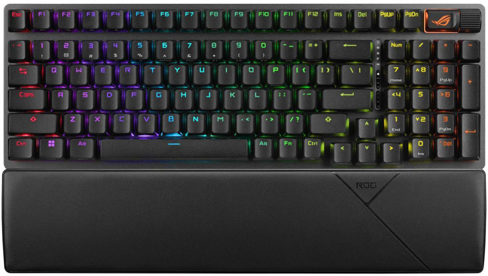 ASUS ROG Strix Scope II 96 Wireless Gaming Keyboard (Credit: pcgamer.com)