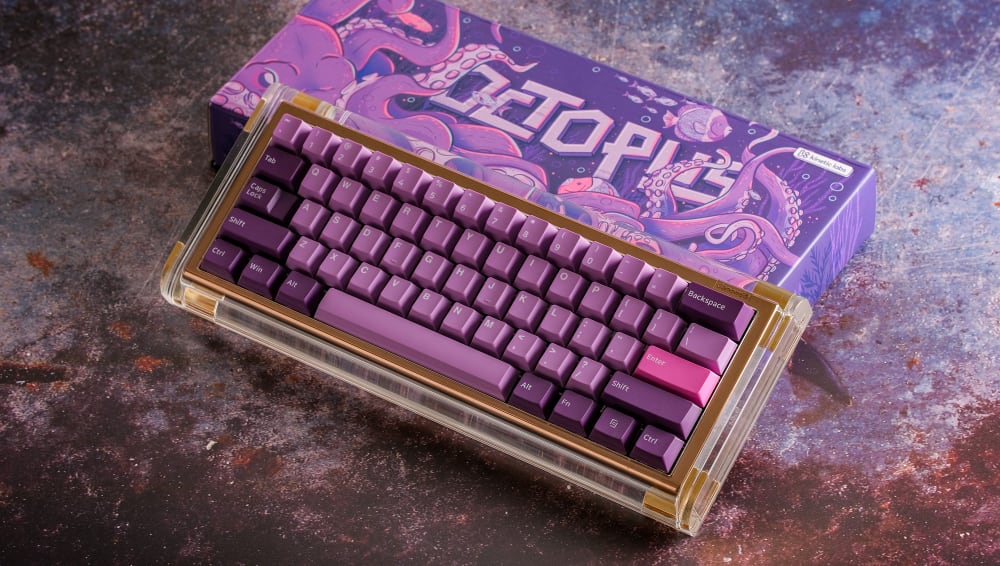 PolyCaps Octopus PBT Keycaps