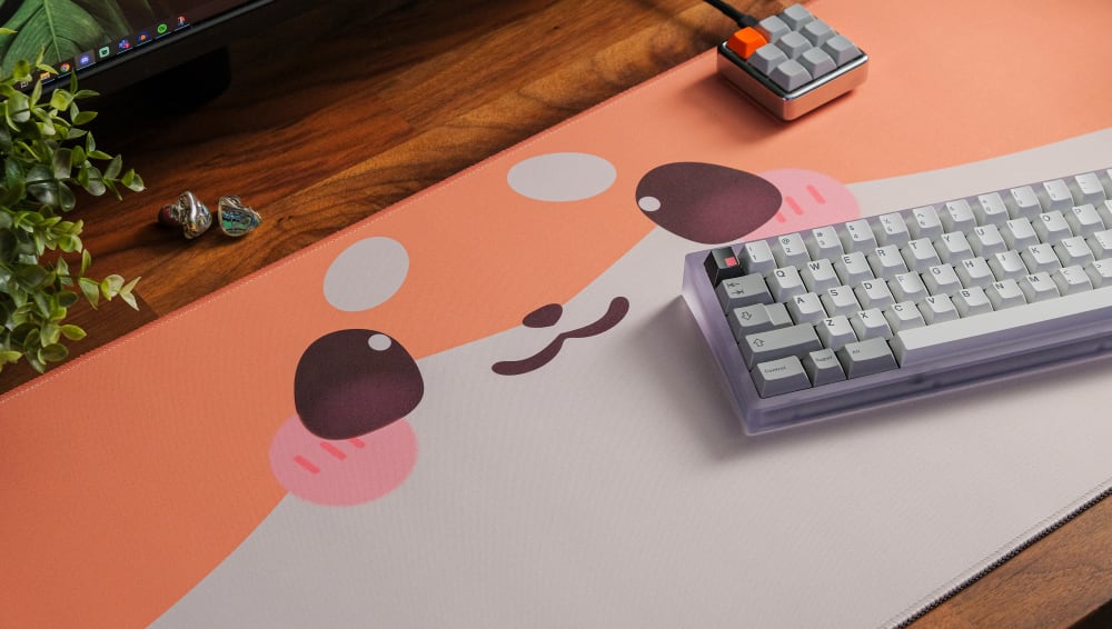 Shibe Desk Mat by Apiary Keyboards