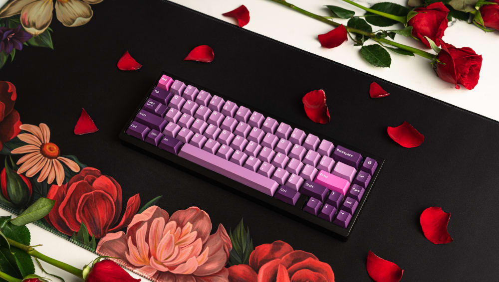 Bloom Desk Mat and Roses