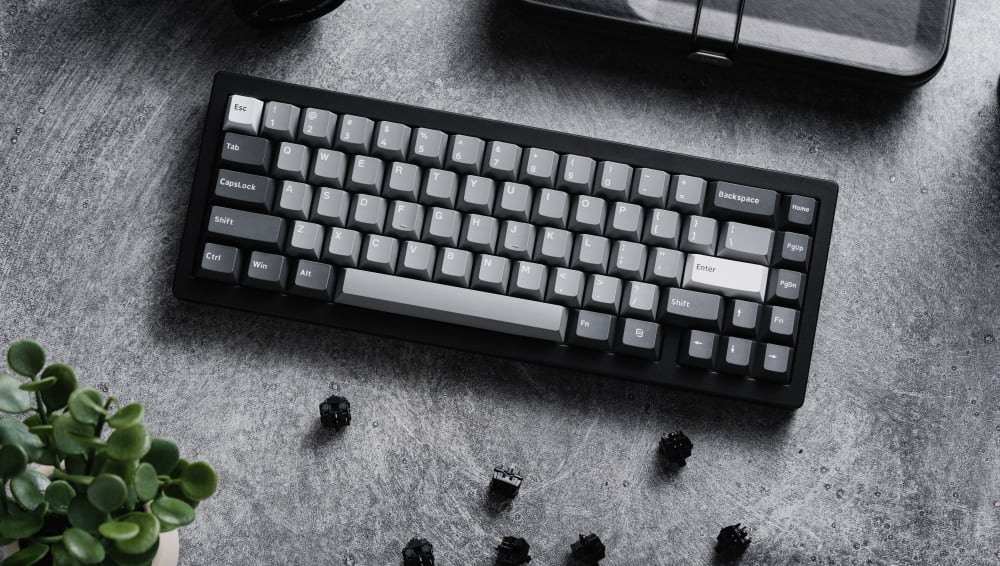 Kinetic Labs TG67 V2 Keyboard with Seal PBT Keycaps