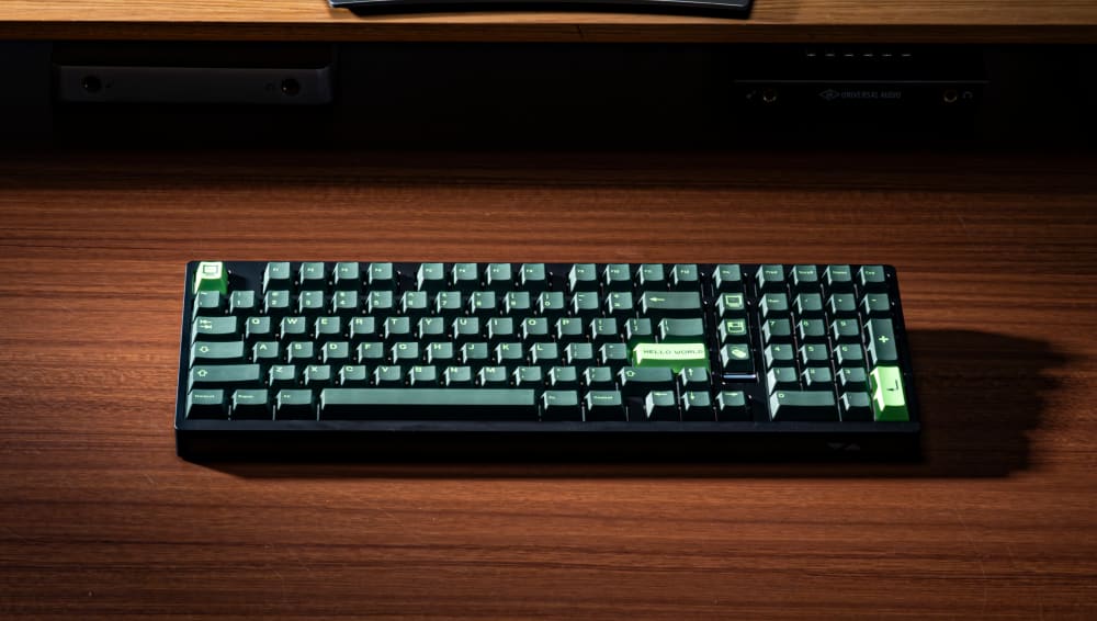 Max102 Mechanical Keyboard on Desk