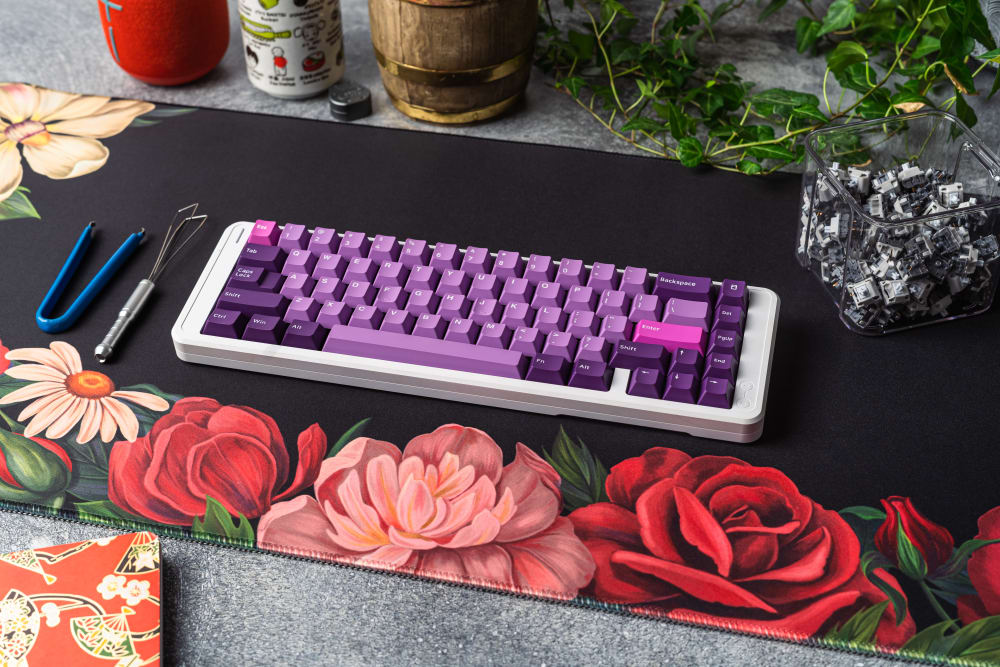 Bloom Desk Mat on Desk