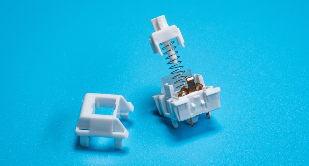 Chosfox White Fox V2 Linear Switches | Kinetic Labs