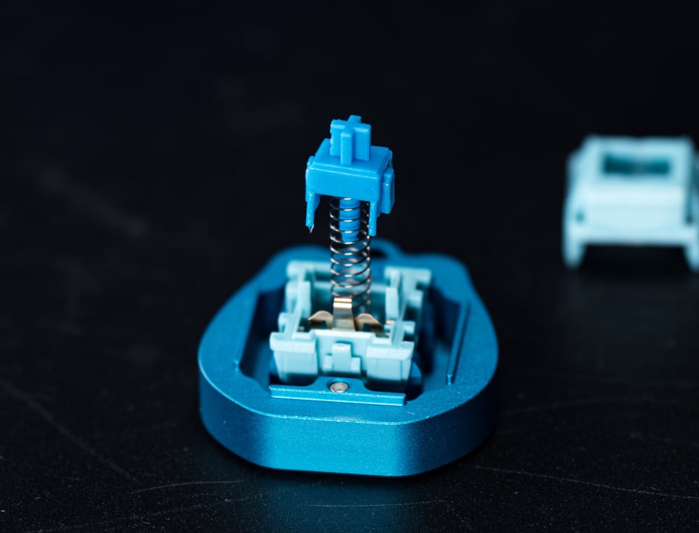 HMX Deep Navy Linear Switches | Kinetic Labs