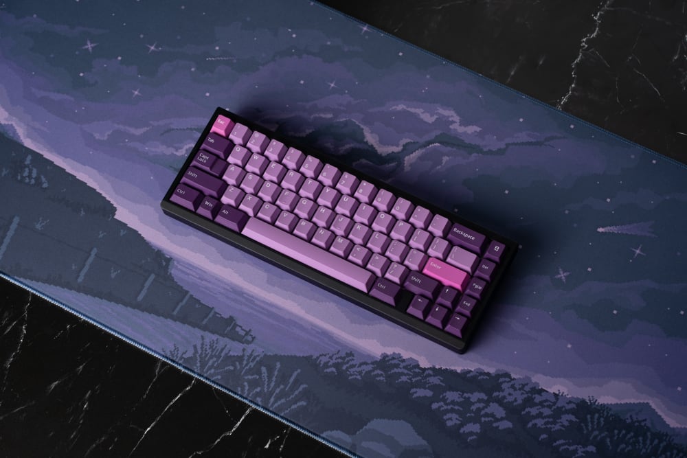 Pixel Comet Desk Mat