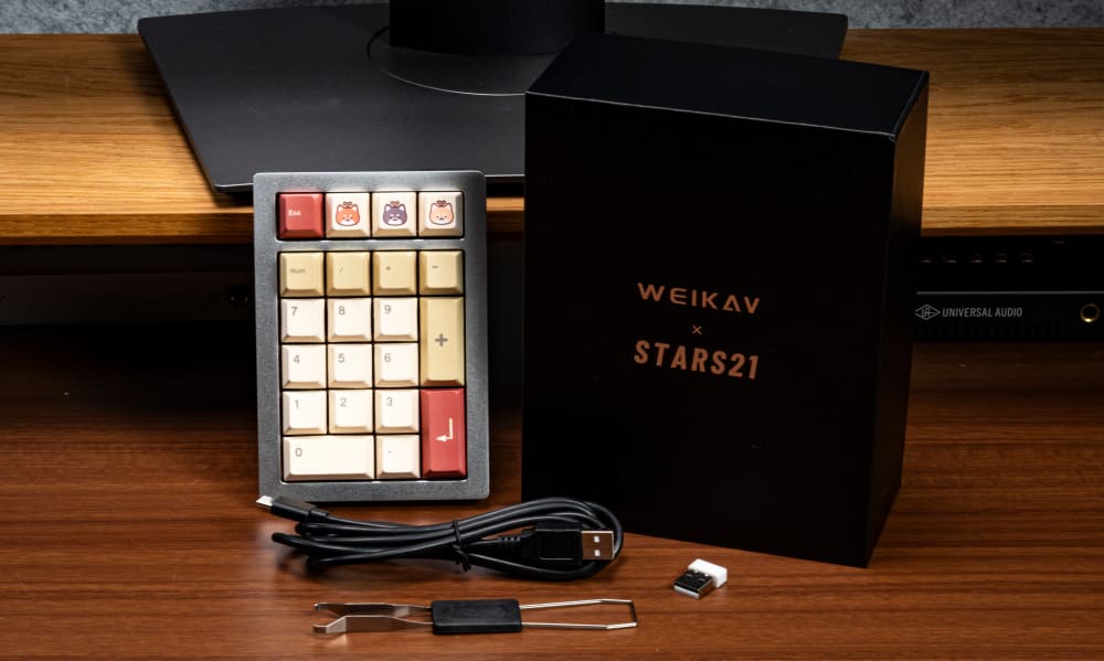 Stars21 Wireless QMK/VIA Numpad (Barebones) | Kinetic Labs