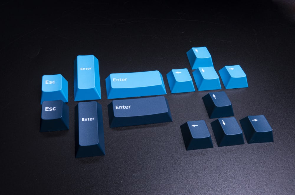 PolyCaps Whale Doubleshot PBT Keycaps Labs