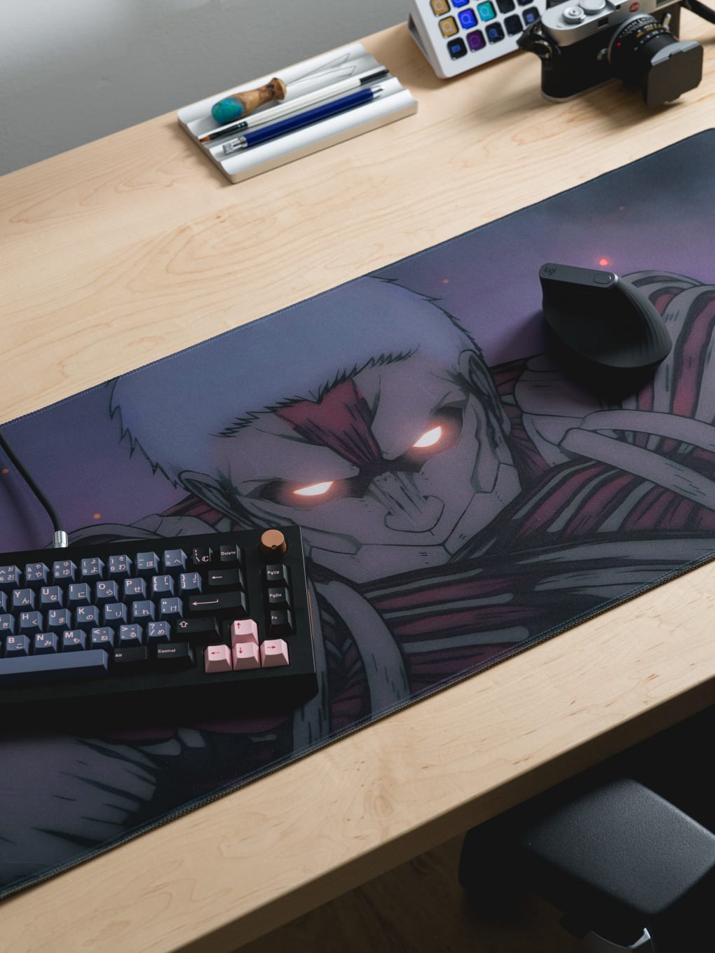 Attack on Titan Armored Titan Desk Mat