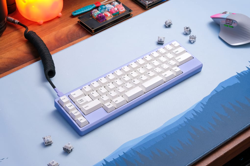 Blue desk mat hotsell