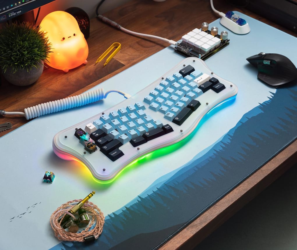 Blue Horizons XL Mouse Pad Desk Mat  