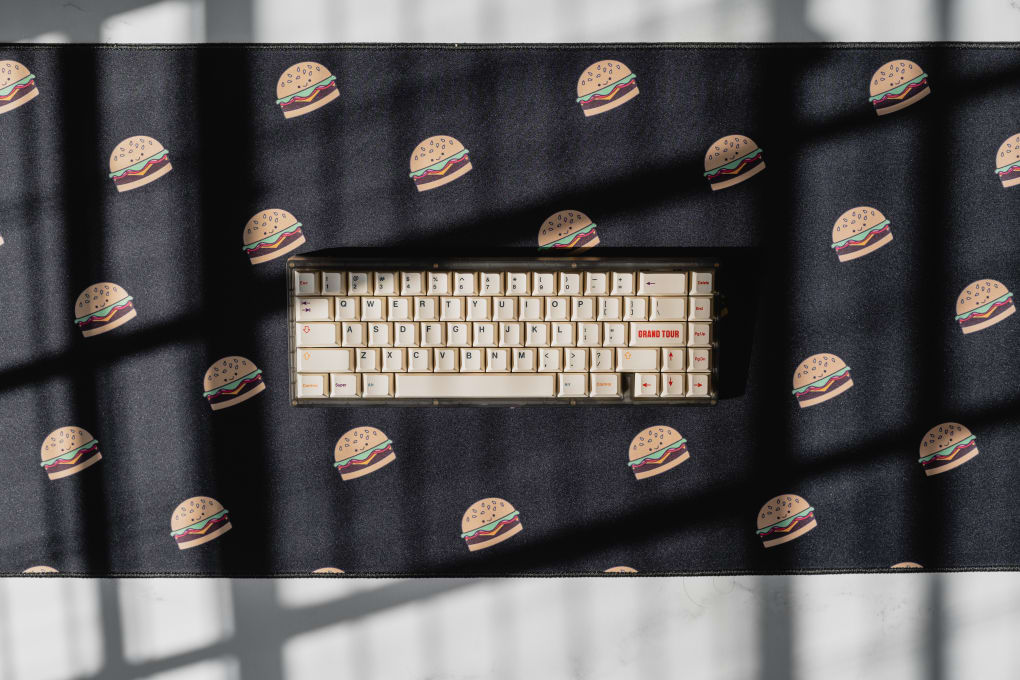 Burger XL Mouse Pad Desk Mat 