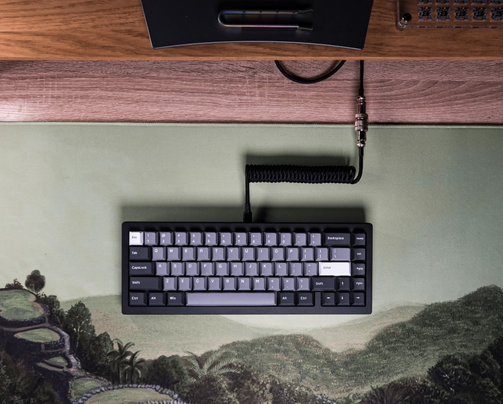 Coiled hotsell cables keyboard