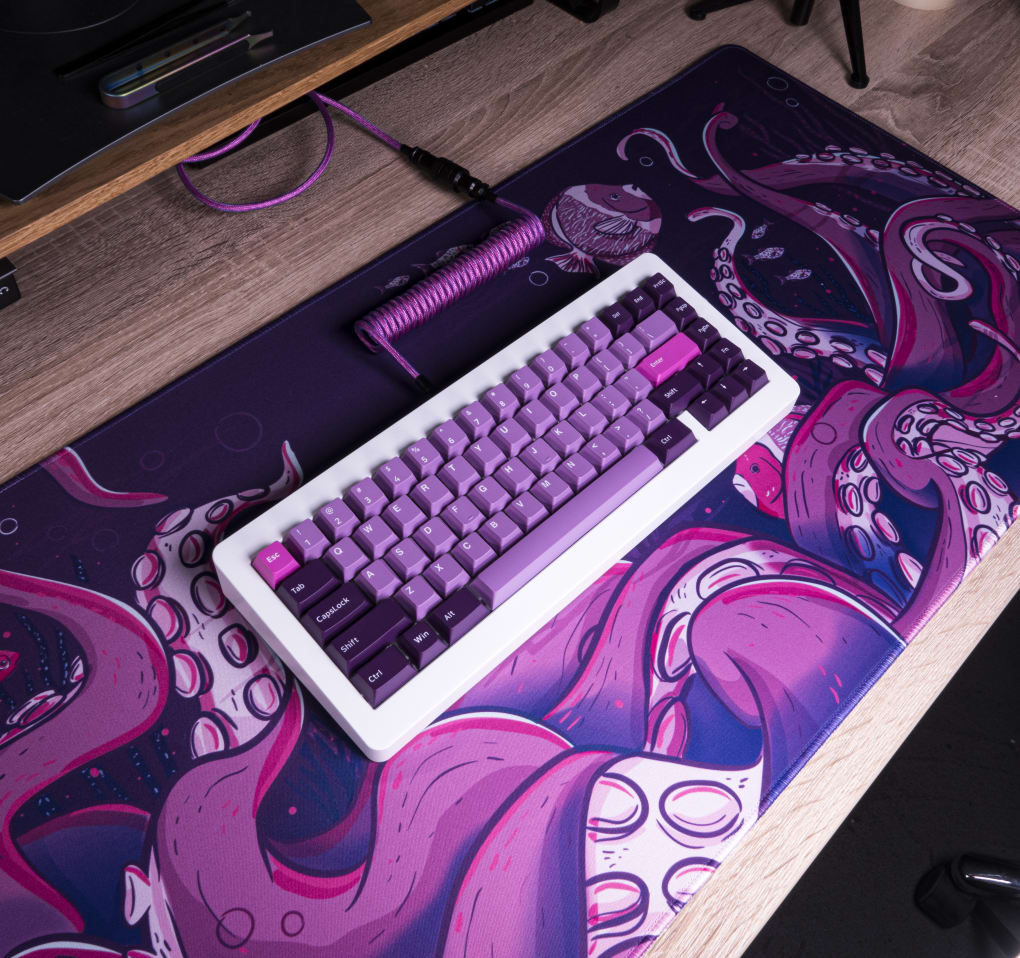 Coiled 2024 cable keyboard