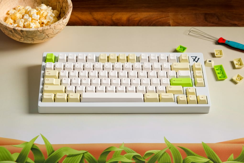 PolyCaps Corn PBT Dye-Sublimation Keycaps