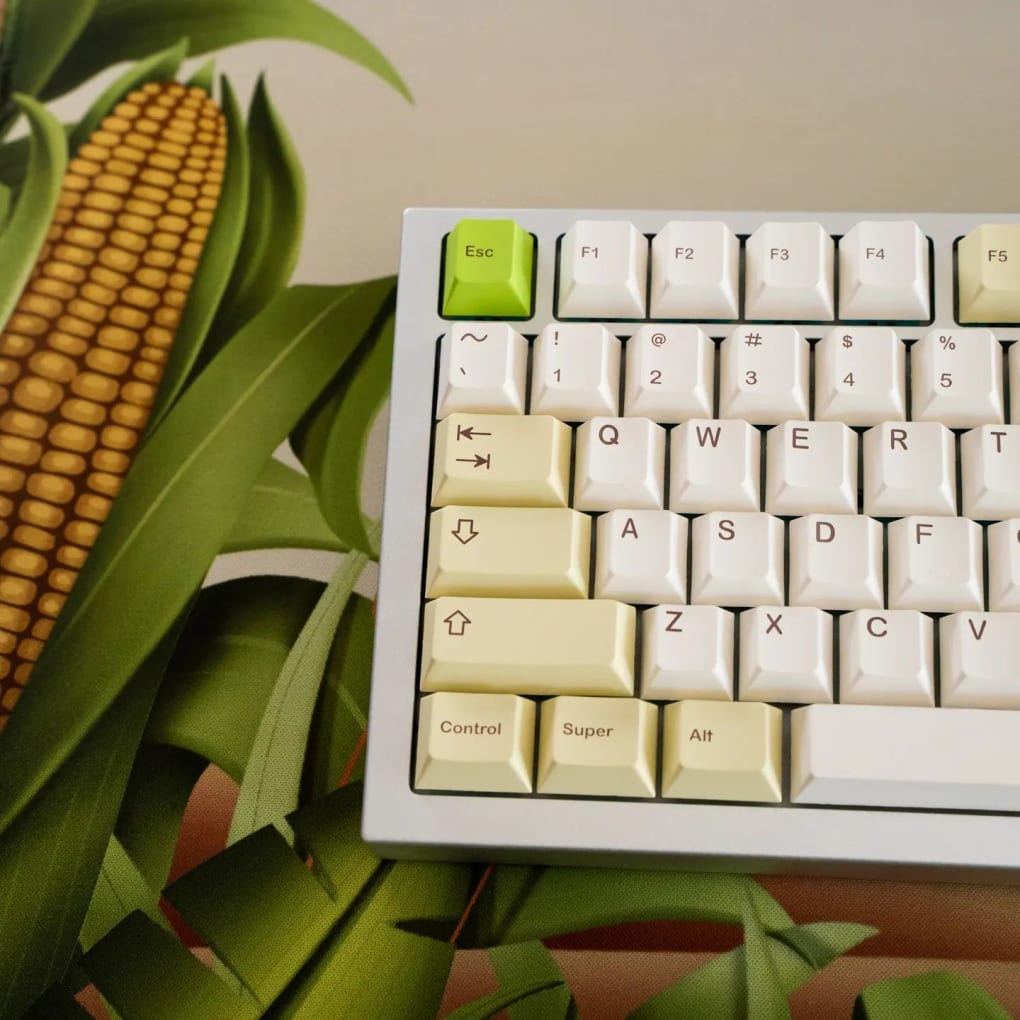 PolyCaps Corn Dye-Sub PBT Keycaps