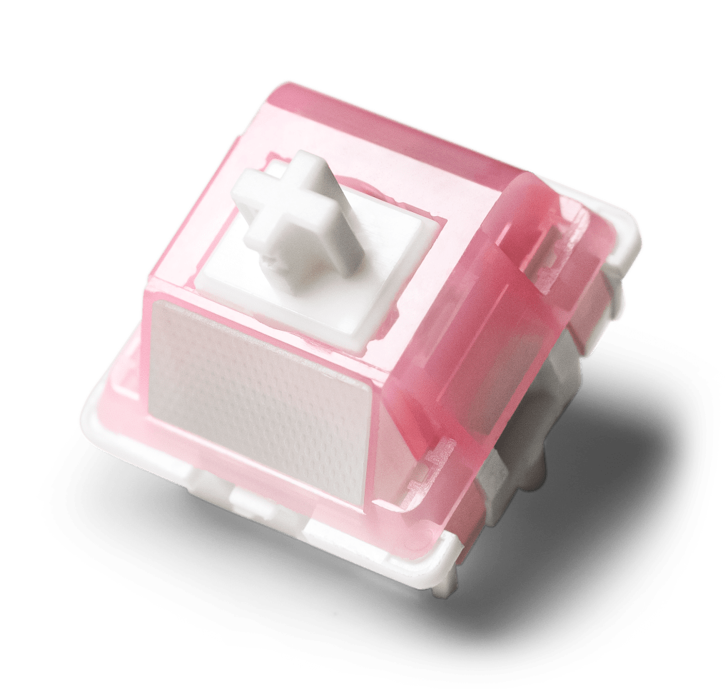 Durock White Lotus Tactile Switches